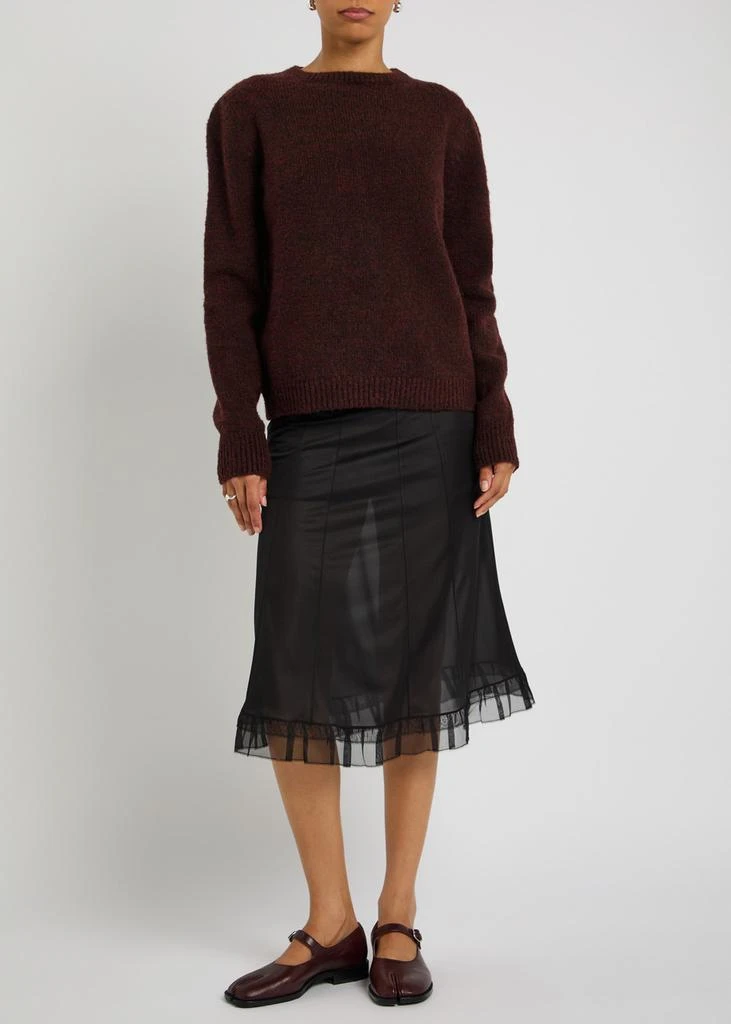 MAISON MARGIELA Brushed wool-blend jumper 4