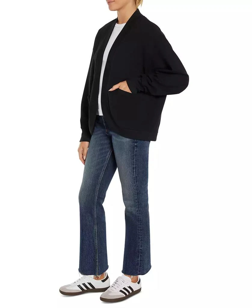 Three Dots Women's Sean Cocoon Open-Front Cardigan 2