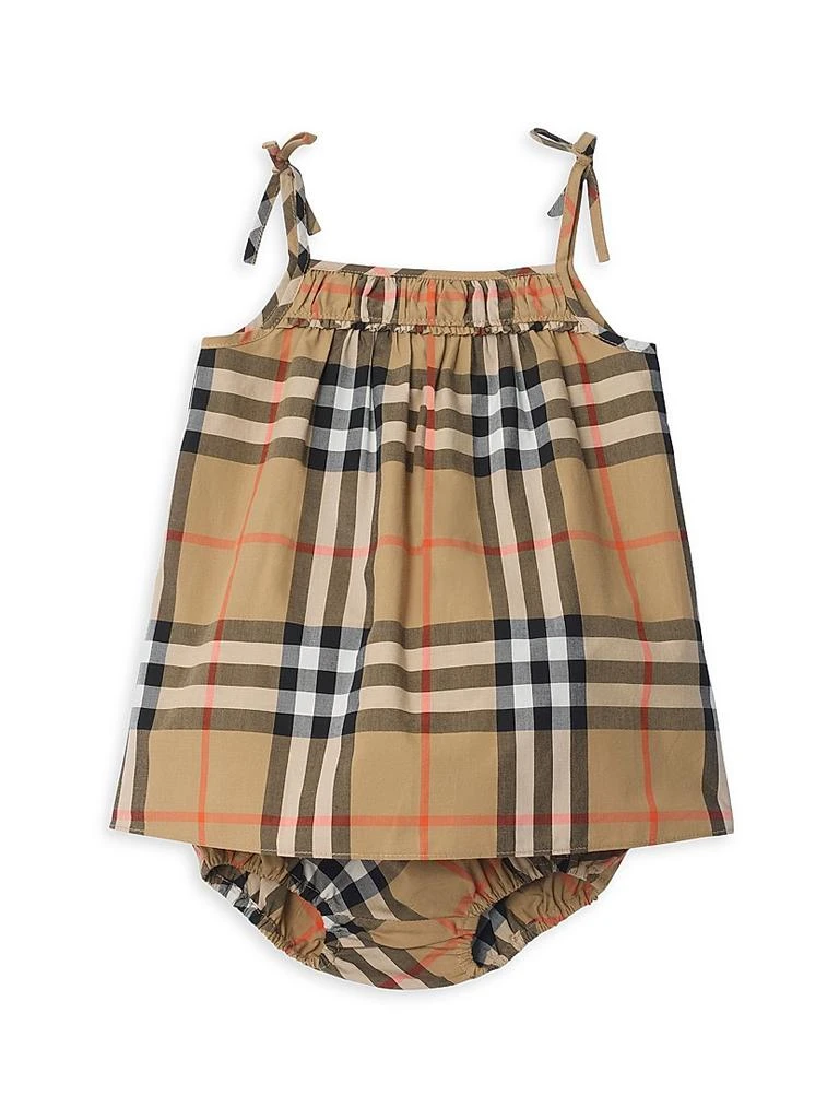 Burberry Baby Girl
s Betty Check Dress 
Bloomers