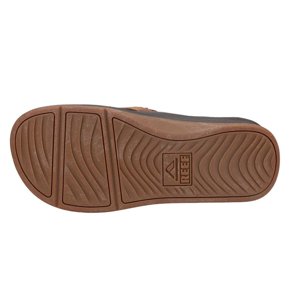 Reef Leather Ortho Coast Flip Flops 5