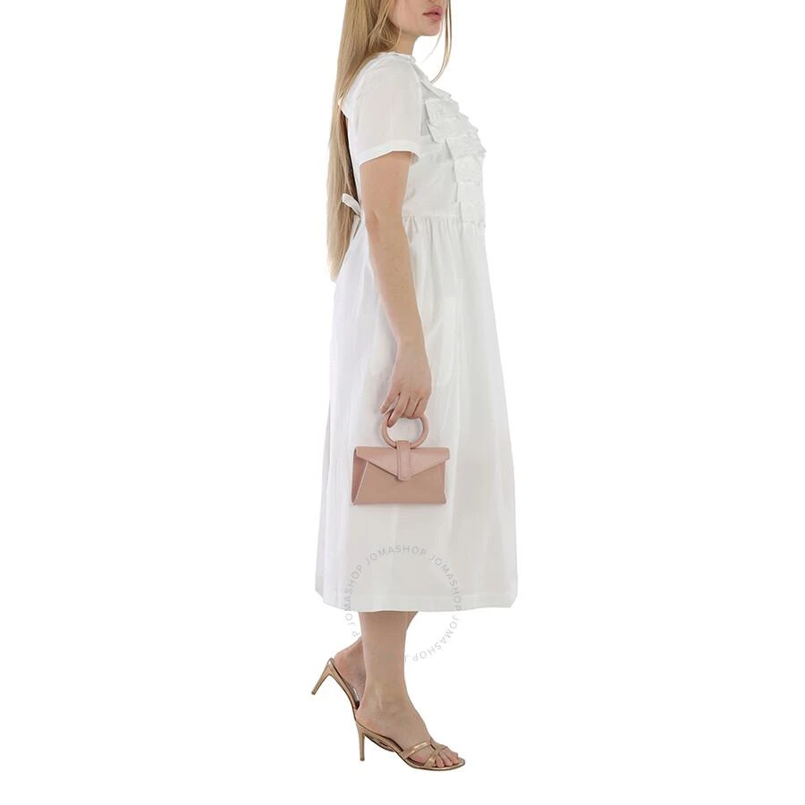 Complet Ladies Pink Valery Micro Leather Belt Bag 2