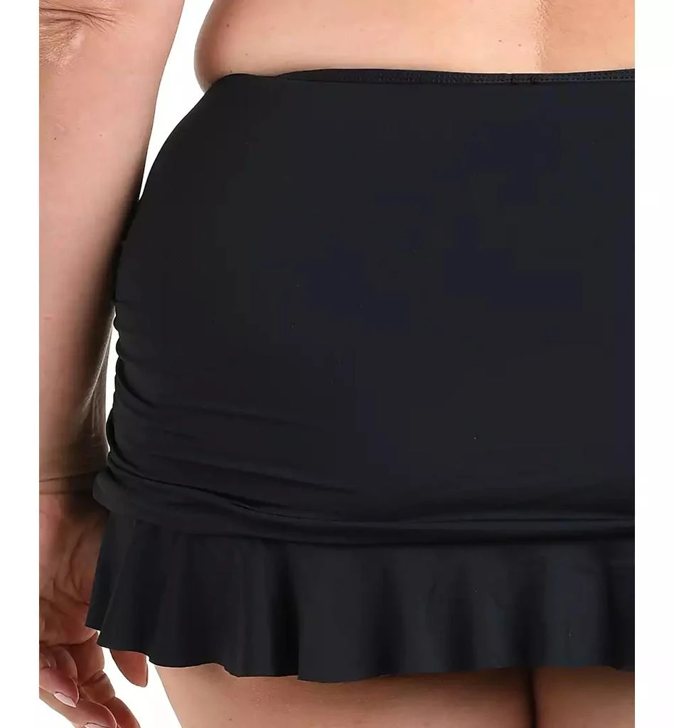 La Blanca Plus Size Island Goddess Ruffle Swim Skirt 2