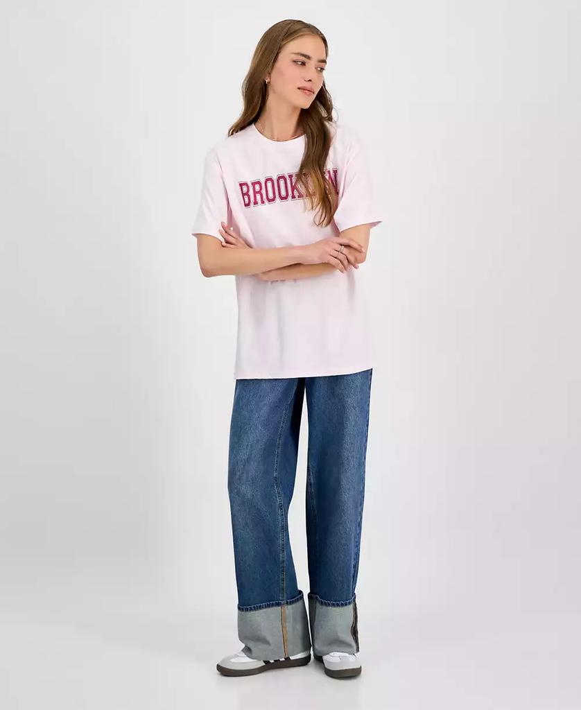 Rebellious One Juniors' Brooklyn Graphic T-Shirt