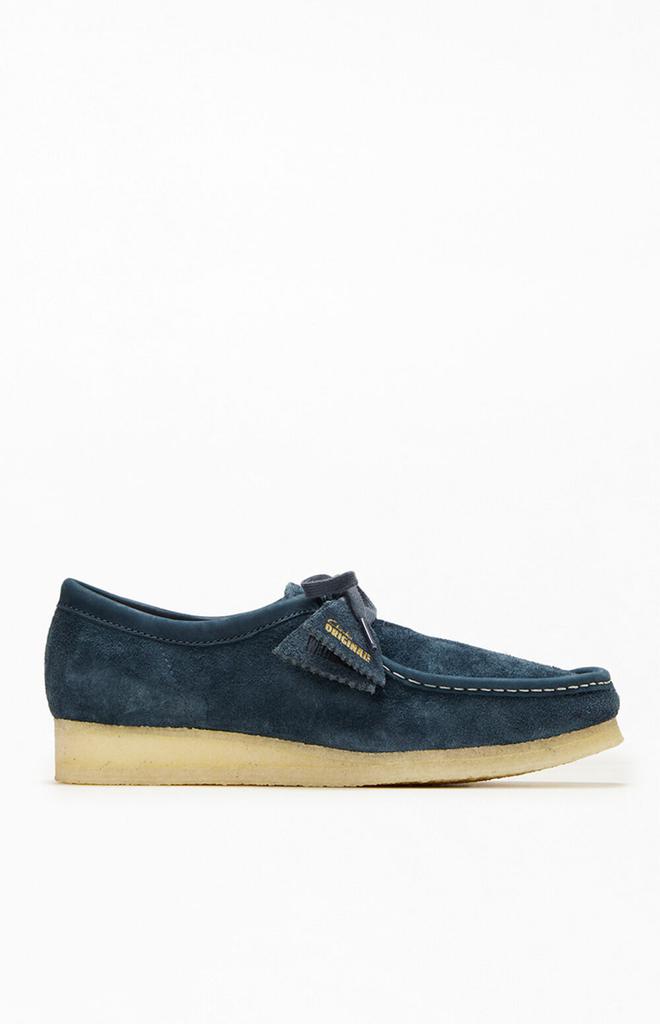 Clarks Navy Wallabee Shoes