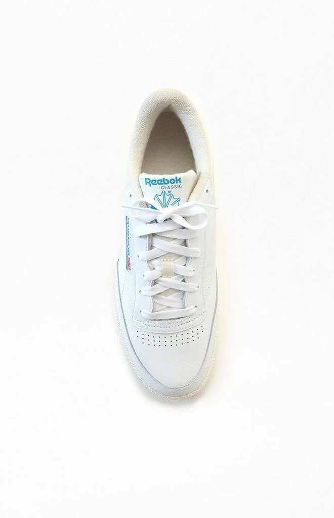 Reebok White & Blue Club C Vintage Shoes 5