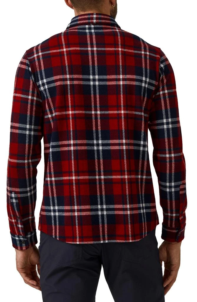 7 Diamonds Generation Plaid Double Knit Button-Up Shirt 3