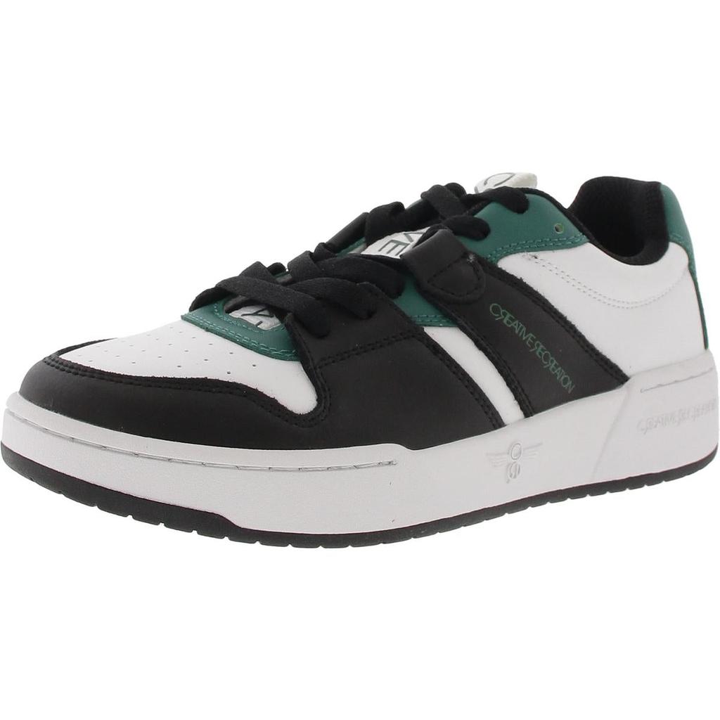 Creative Recreation CRJW2053 Womens Logo Leather Running & Training Shoes