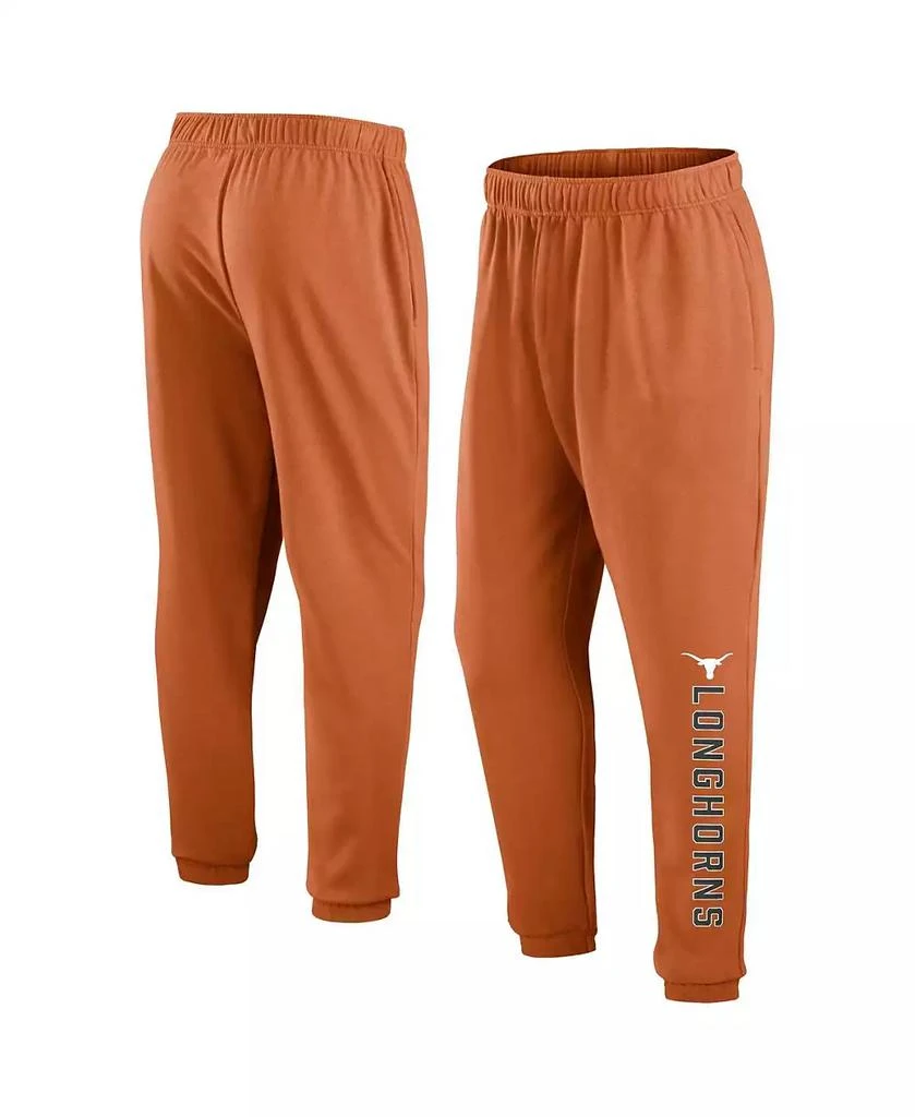 Fanatics Men's Texas Orange Texas Longhorns Chop Block Fleece Sweatpants 1