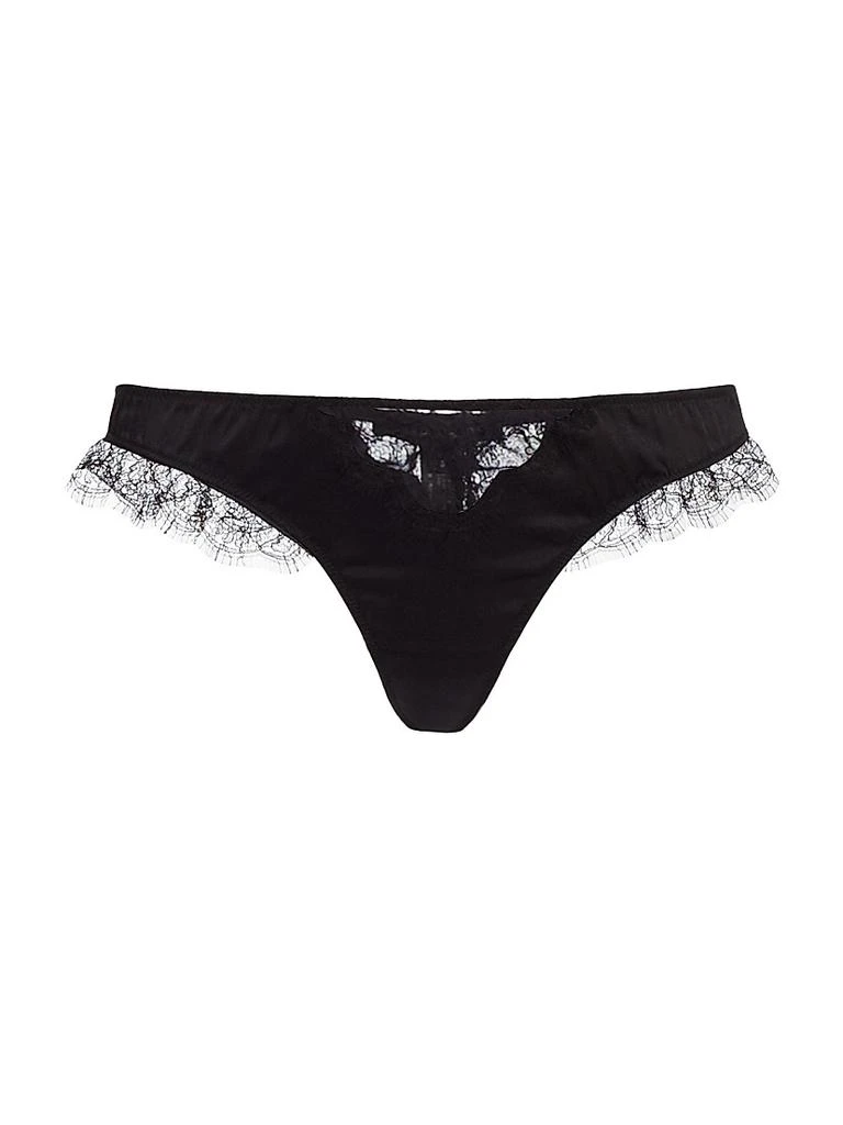 Kiki De Montparnasse Lace Inset Thong 1