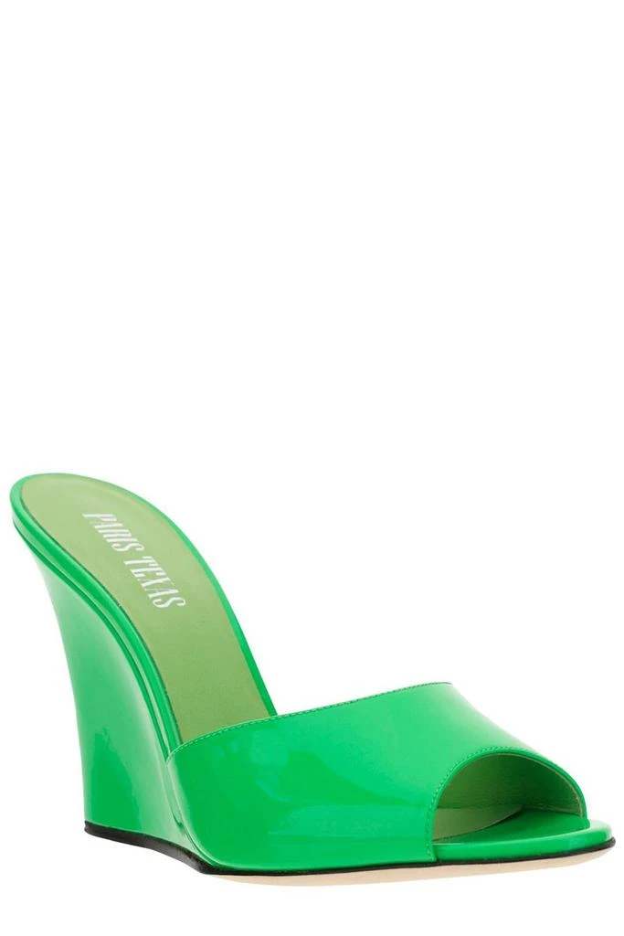 Paris Texas Paris Texas Wanda Open Toe Wedge Mules 2
