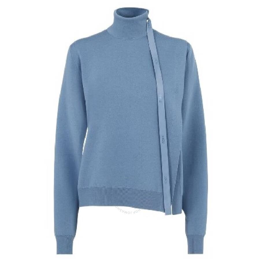 Fendi Fendi High-Neck Knitetd Jumper - Sweaters - Free