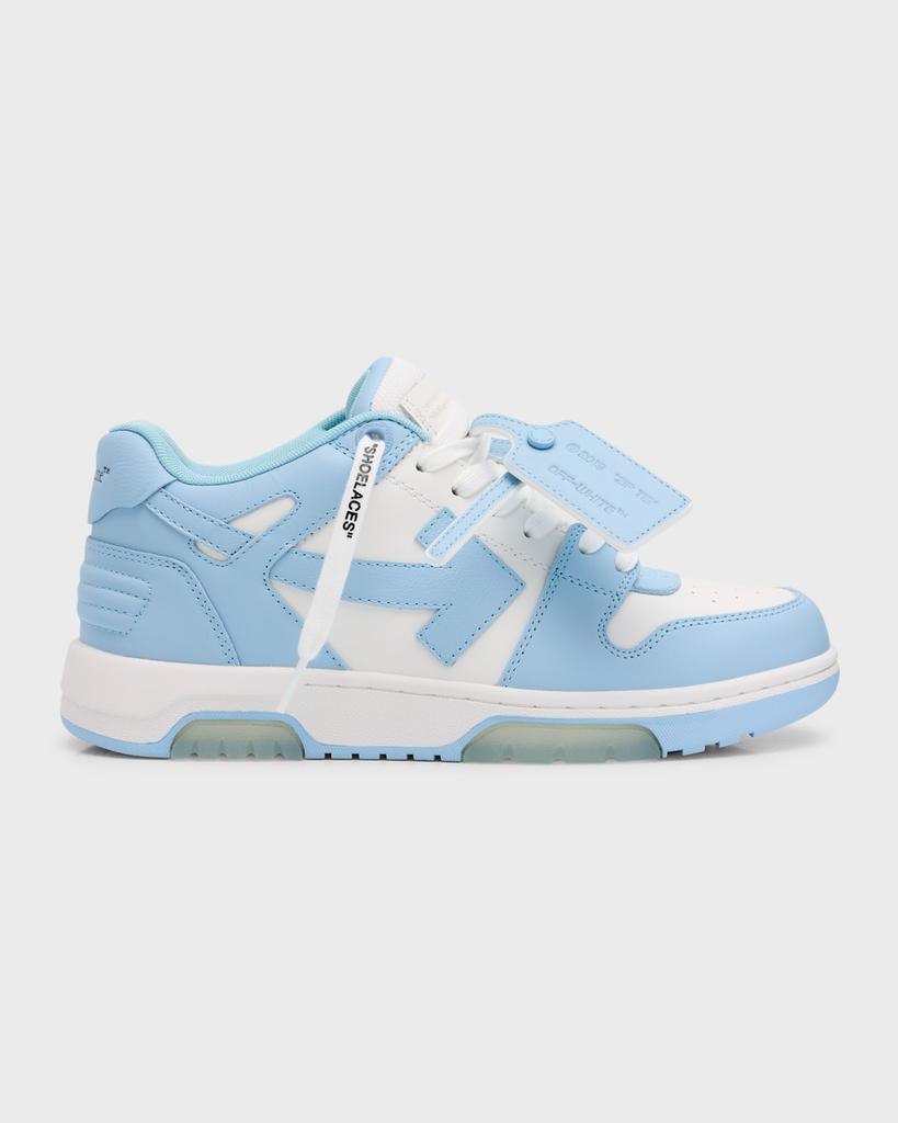 off white arrow sneakers blue