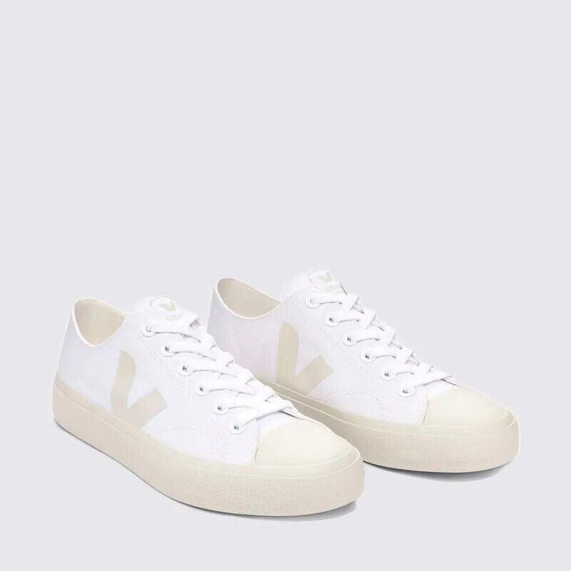 Veja Veja Wata II Low PL0101401A Sneakers Women's White Pierre Canvas Comfort Shoes