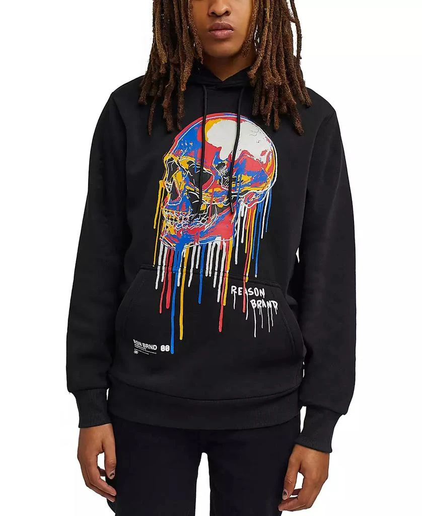 Reason Skull Hoodie Black 5