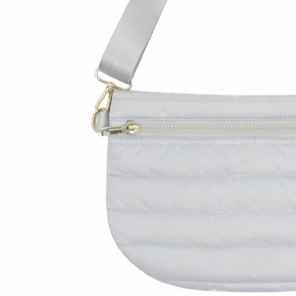 Mavi Jeans Mavi - Quilted Puffer Messenger Crossbody Sling Bag