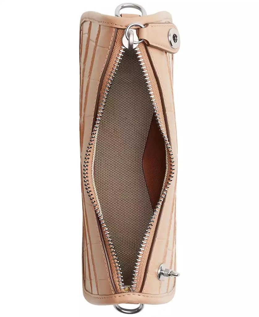 Coach Embossed Croc Leather Swinger 20 Shoulder Bag 6