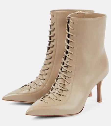 Malone Souliers Blaine 80 leather lace-up ankle boots 5