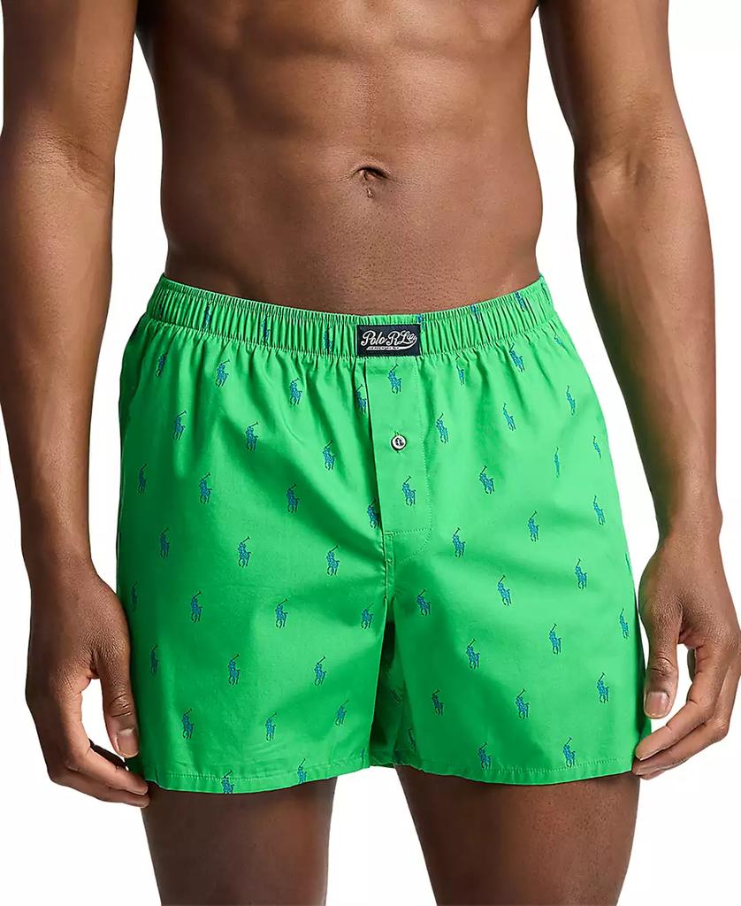 Ralph Lauren Men's Allover Pony Woven Boxers