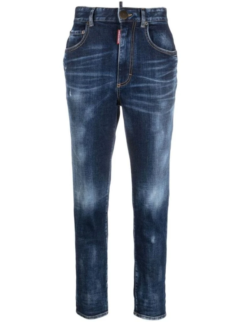 DSQUARED2 Faded Wash Denim Trousers 1