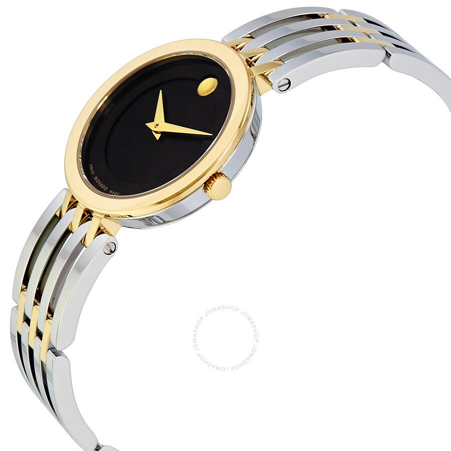 Movado Esperanza Black Museum Dial Ladies Watch 0607053