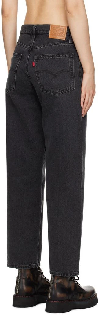 Levi's Black Baggy Dad Jeans 3