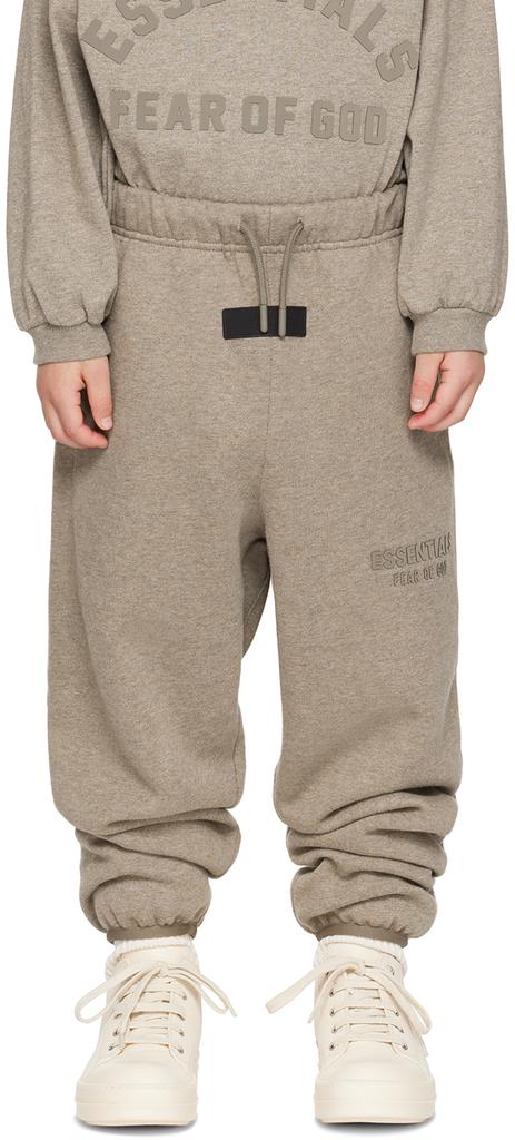 Fear of God ESSENTIALS Kids Gray Drawstring Sweatpants