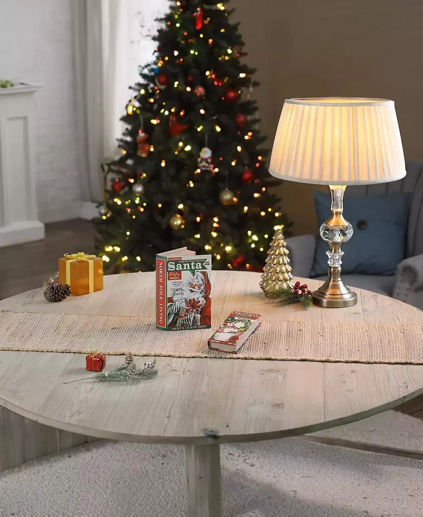 Mr. Christmas Decorative Books Nested Set of 2 3