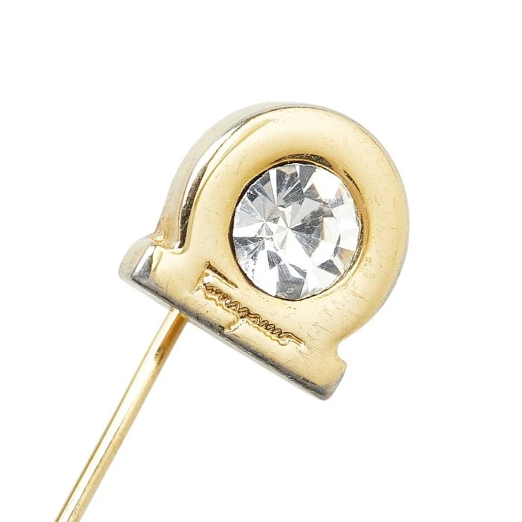 Salvatore Ferragamo Gancini Pin Brooch (Pre-Owned) 4