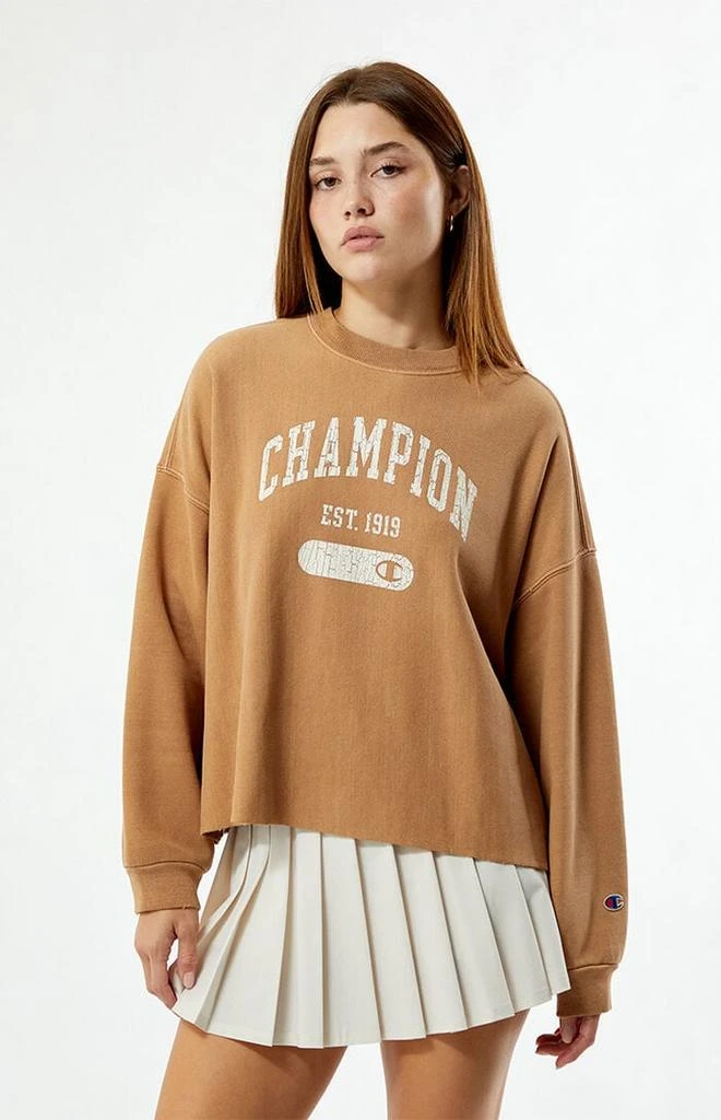CHAMPION Vintage Dye Femme Reverse Weave Sweatshirt 1