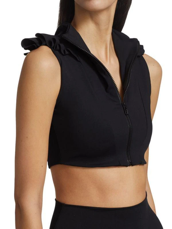 Port De Bras Mila Ruffle CropTop 4