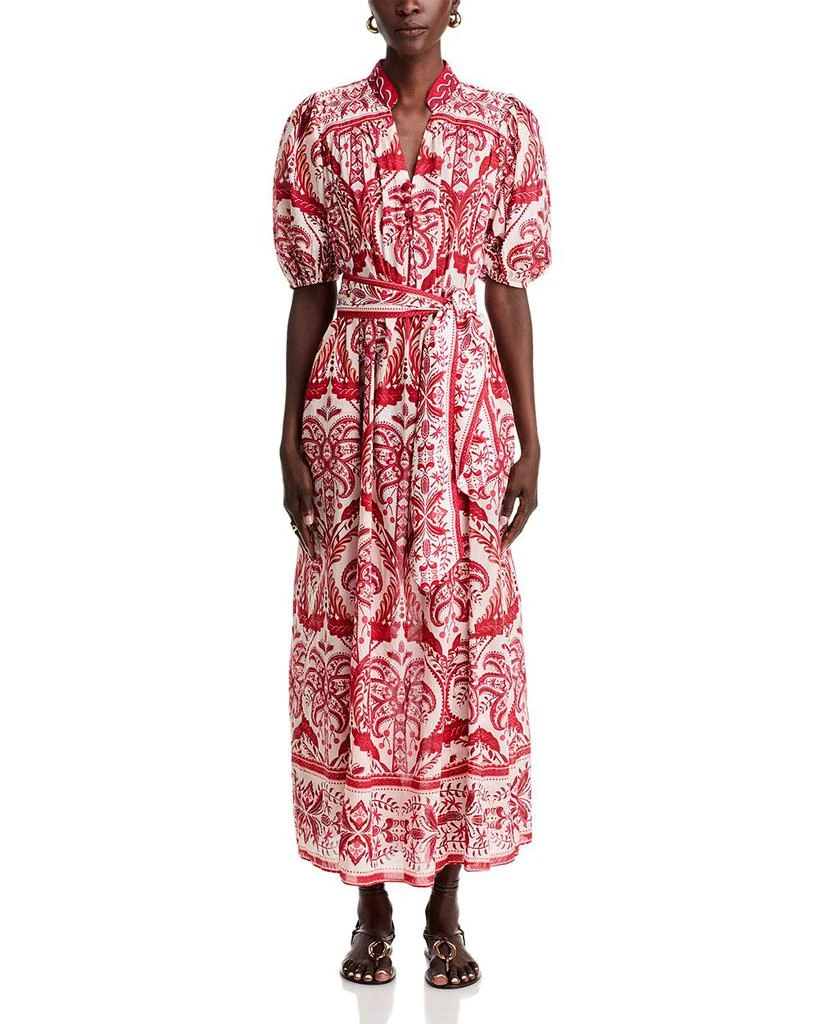 Farm Rio Tropical Cameo Maxi Dress 7