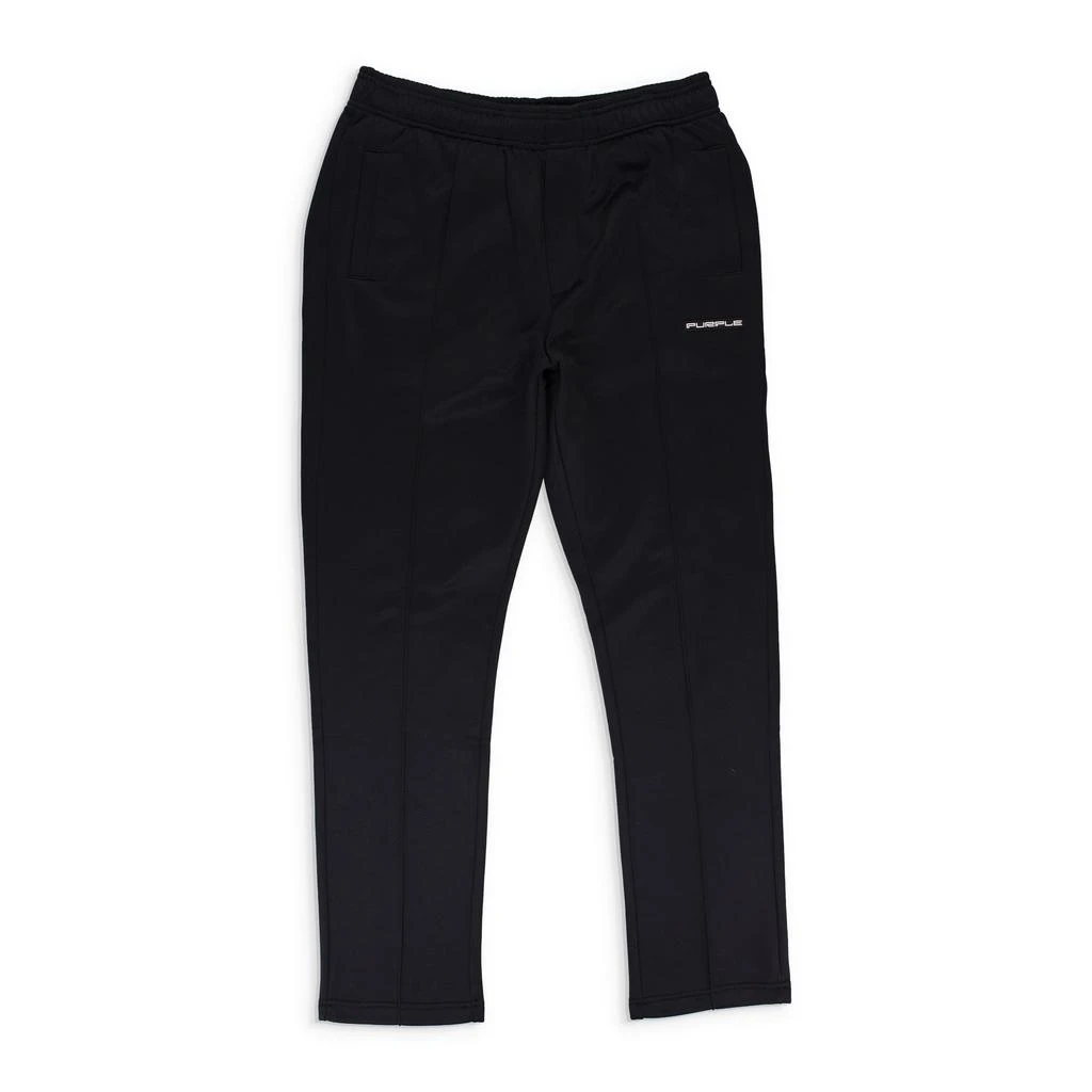 Purple Brand POLY TRICOT TRACK PANT - BLACK 0 TRACK PANTS 1