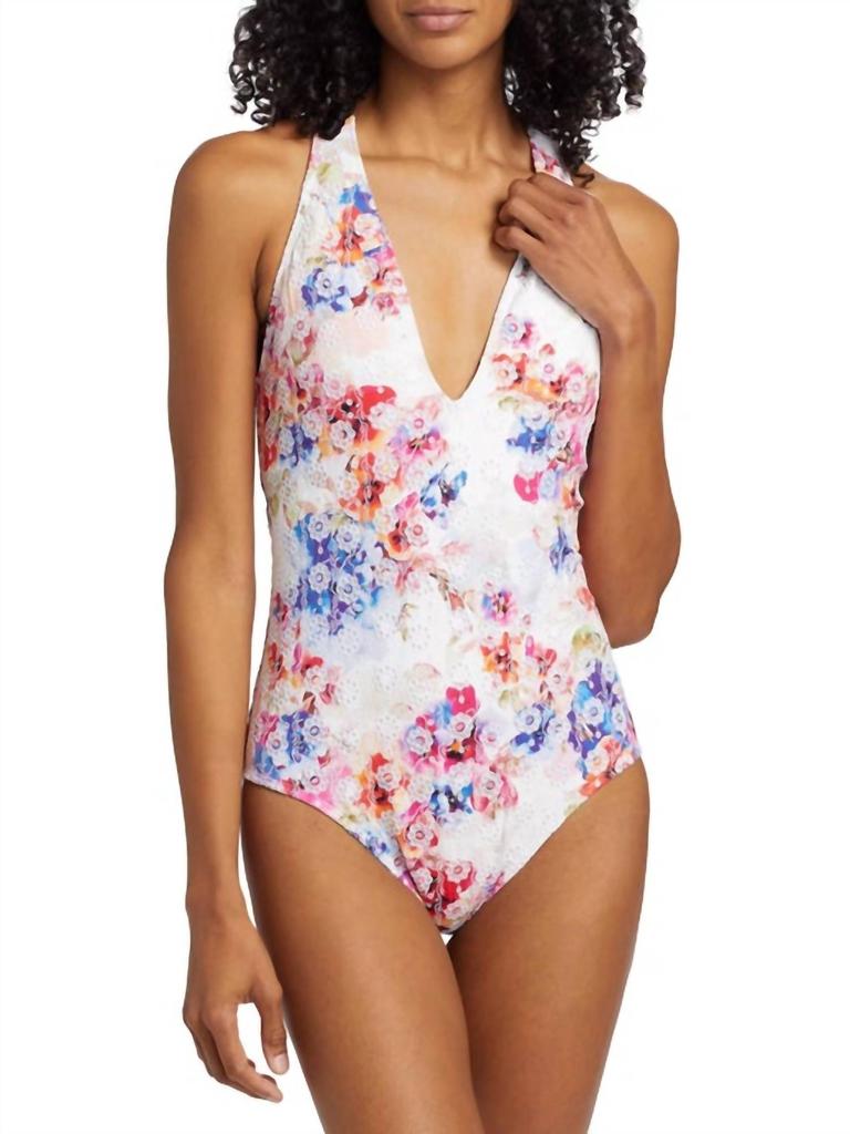Johnny Was Johnny Was - SUMMER DAYS EYELET CROSSBACK ONE PIECE