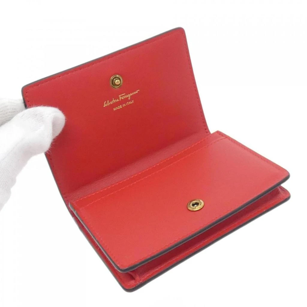 Salvatore Ferragamo Leather Card Case (Pre-Owned) 5