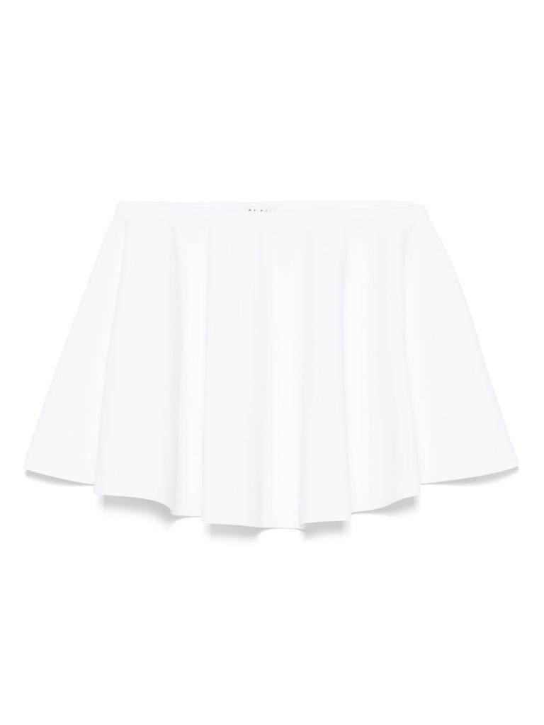 スカート Alaia White asymmetrical trouser skirt Alaïa White asymmetrical trouser skirt | TheDoubleF