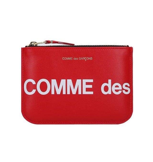 Comme des Garcons Comme des Garçons Wallet Logo Printed Zip