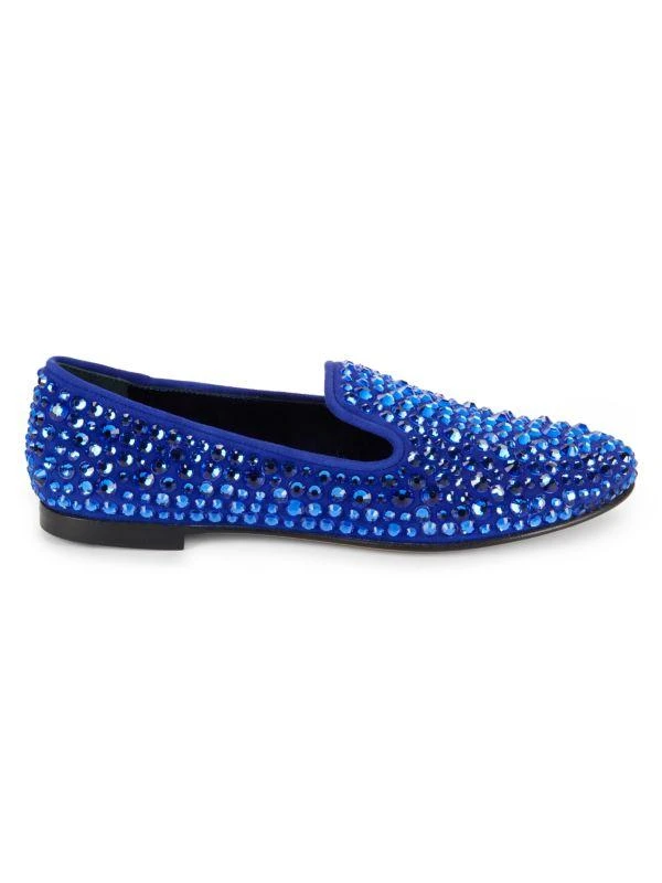Giuseppe Zanotti Crystal Studded Loafers 1