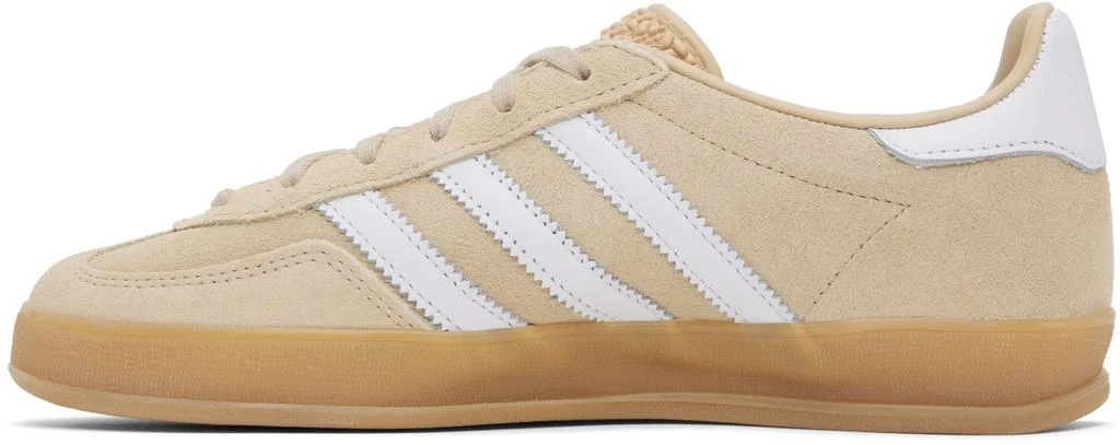Adidas Beige Gazelle Indoor Sneakers 3