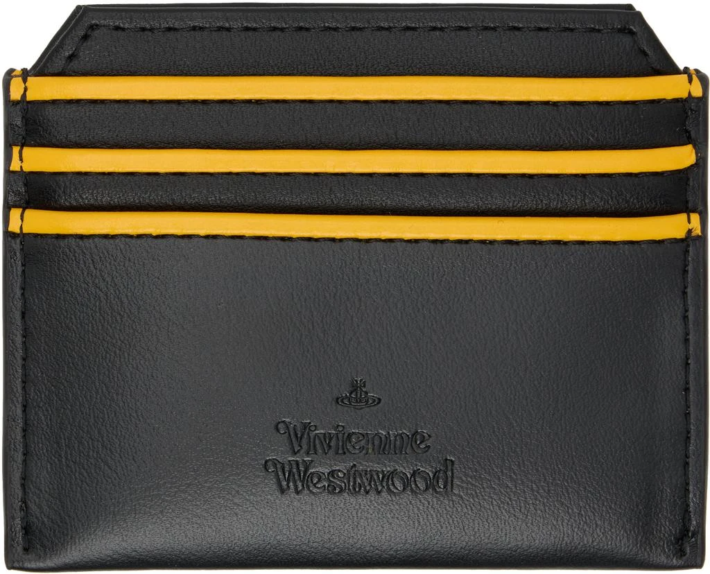 Vivienne Westwood Black Slim Card Holder 2
