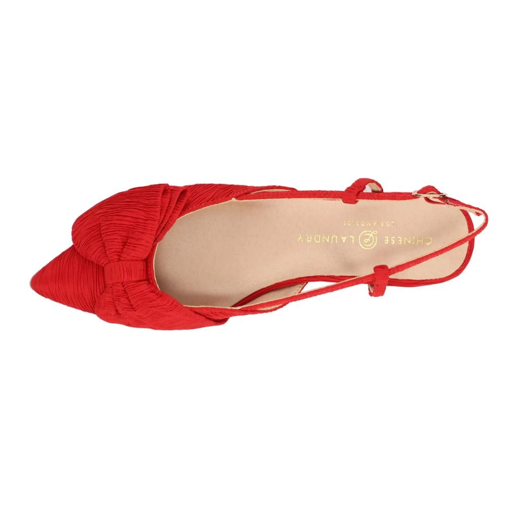 Chinese Laundry Harmony Pleated Slingback Flats 4