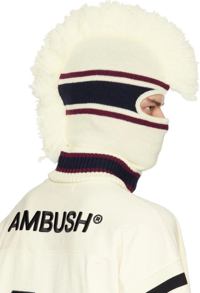 Ambush Off-White Fringe Knit Balaclava 3
