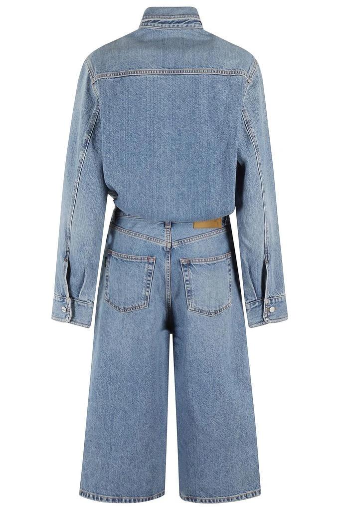 HAIKURE Haikure Denim Culotte Jumpsuit 2