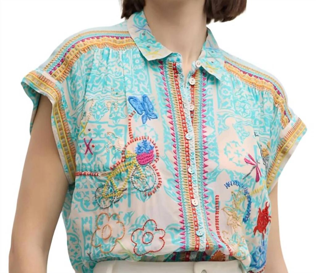 Henley Popover Tunic - Petra – On Sale Now with Up to 31% Off