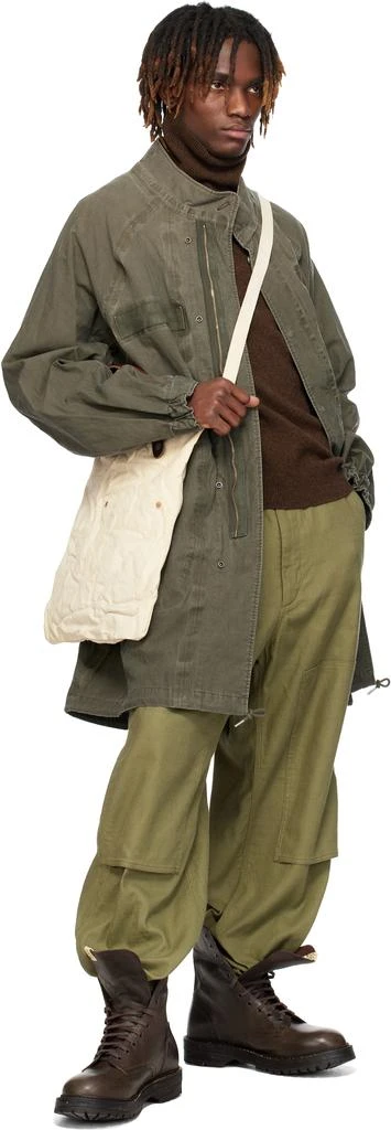 VisVim Khaki Six-Five Fishtail Parka 5
