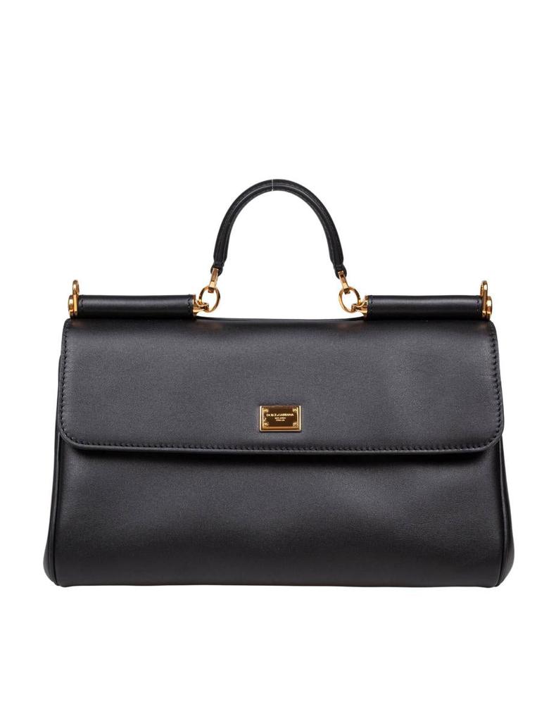 Dolce & Gabbana My Sicily Handbag In Plongé Calfskin – On
