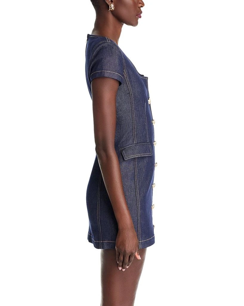 Generation Love Brunella Sheen Denim Mini Dress 5