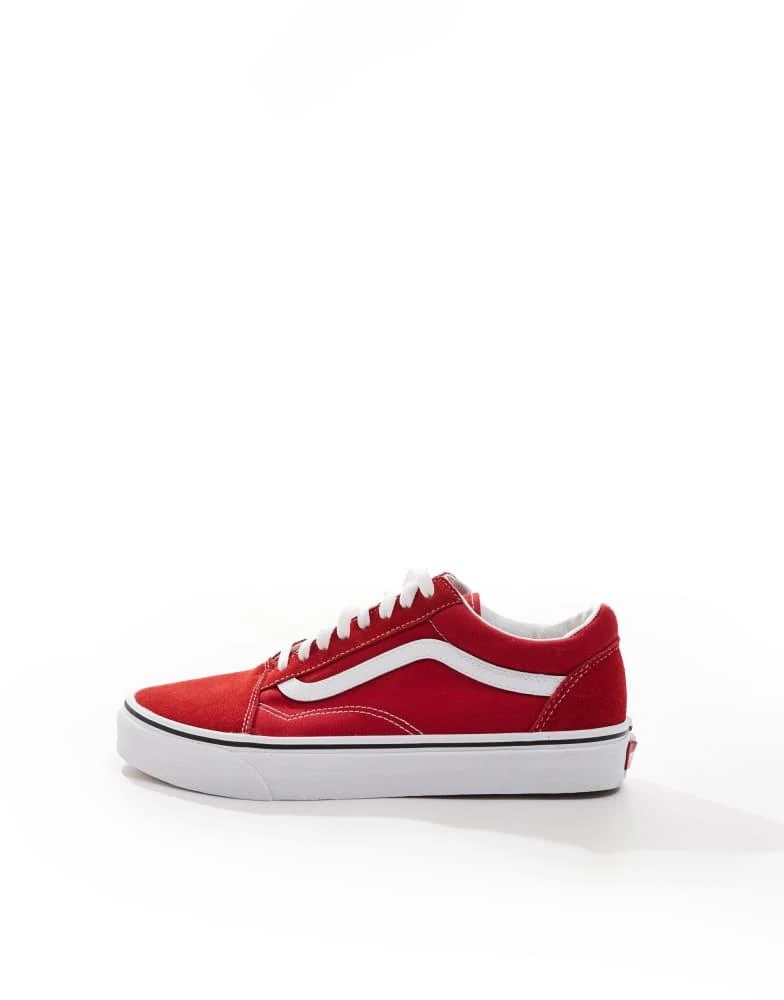 Vans Vans Old skool in racing red/true white 4