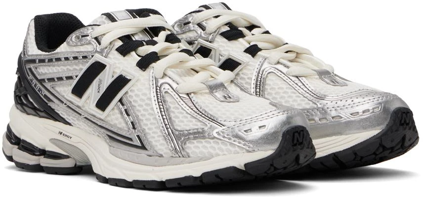 New Balance Silver & Black 1906R Sneakers 4