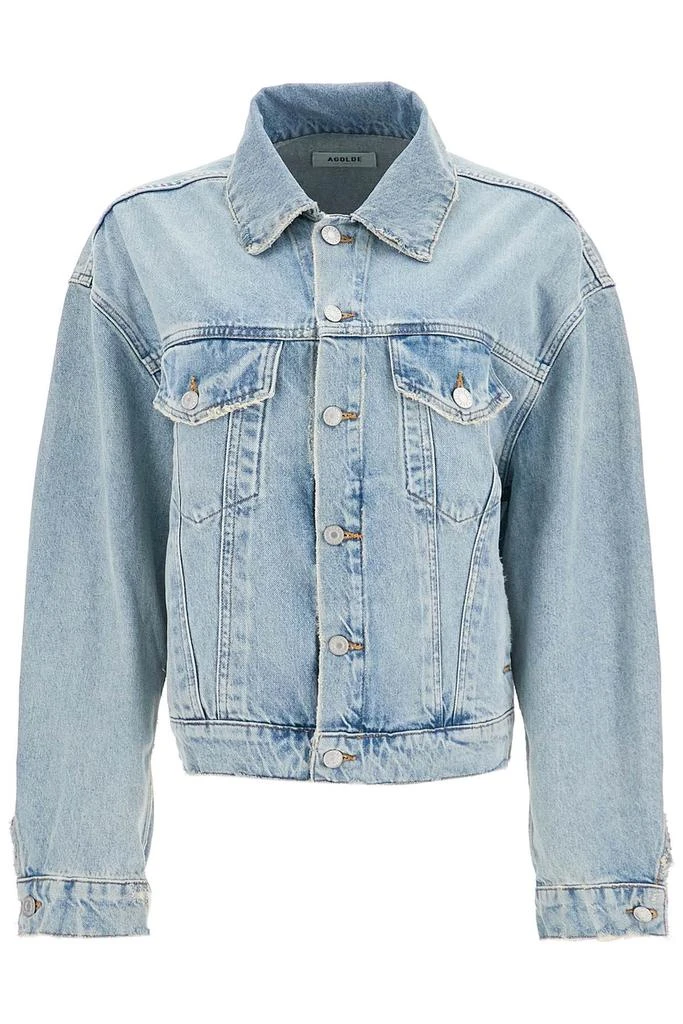 AGOLDE Denim Dalton Balloon Jacket With 1