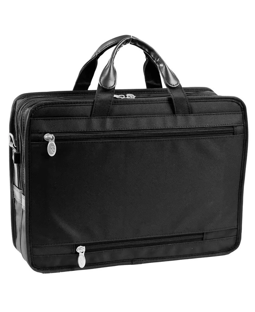 McKlein Hubbard, 15" Double Compartment Laptop Briefcase 5